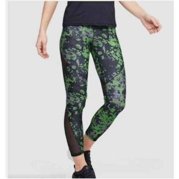 Under Armour heatgear mesh splash camo printed leggings Size Small - Picture 1 of 12